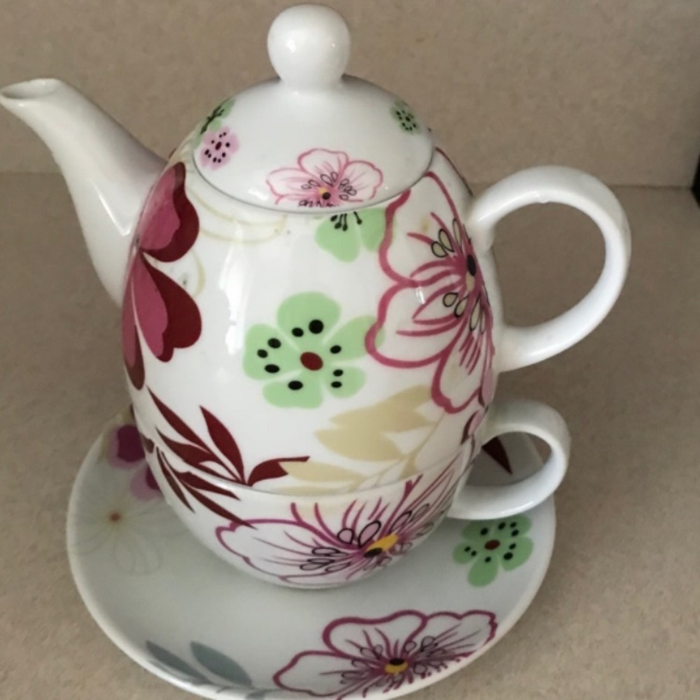 Floral Teapot Set